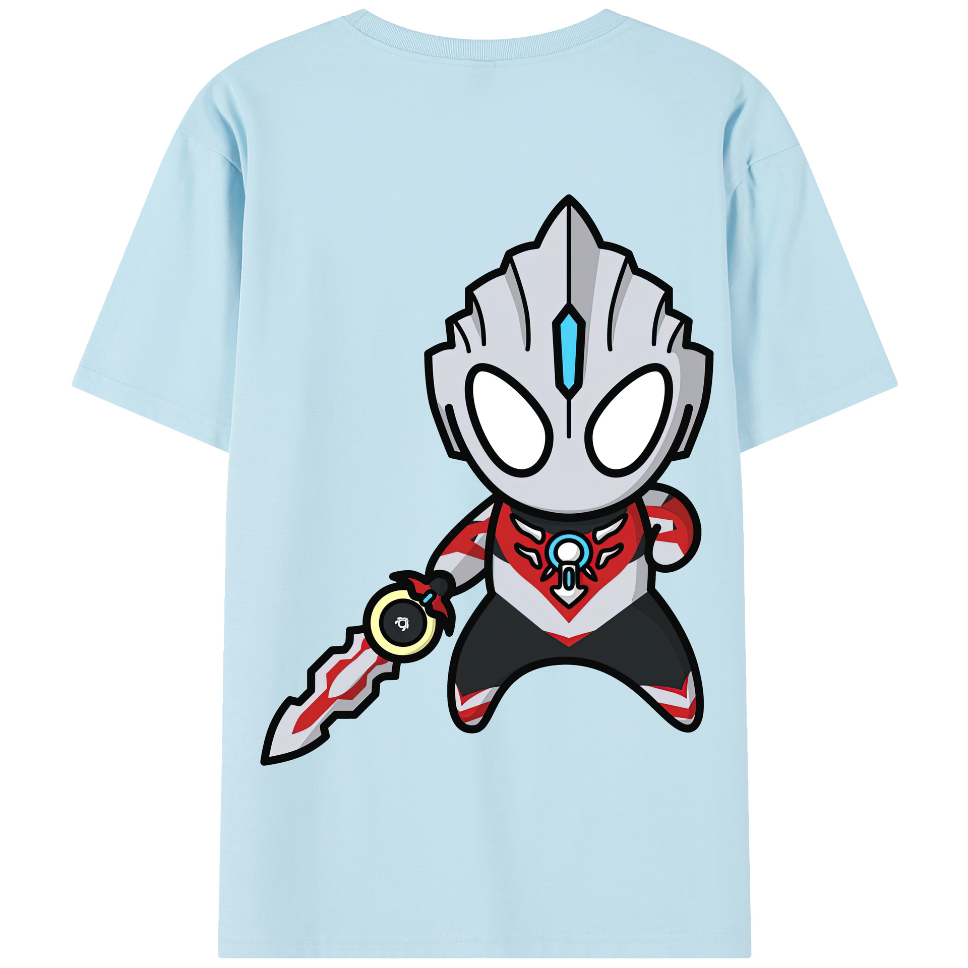 （画像用） ウルトラマン Ultraman 綿100％半袖Tシャツ（背面プリント）